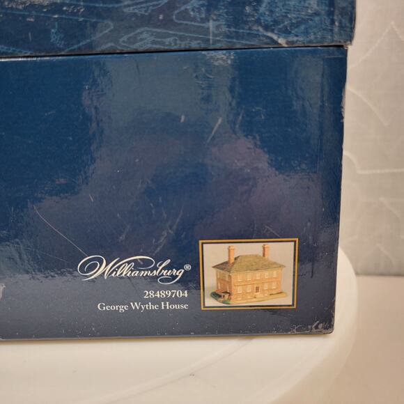 Lang & Wise Colonial Williamsburg George Wythe House Ceramic Figurine 28489704 - Picture 5 of 12